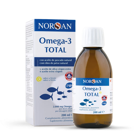 NORSAN Ómega-3 TOTAL — Sabor a Limão (200ml)